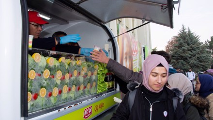Selçuk Üniversitesinde Çiğ Köfte Günü etkinliği